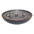 Set mit 6 tiefen Tellern "Ines" Steingut (Keramik), D.20,5 cm Blau
