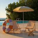 Aufblasbarer Schwimmring "Poolside" Mehrfarbig, Ø 106 cm Mehrfarbig