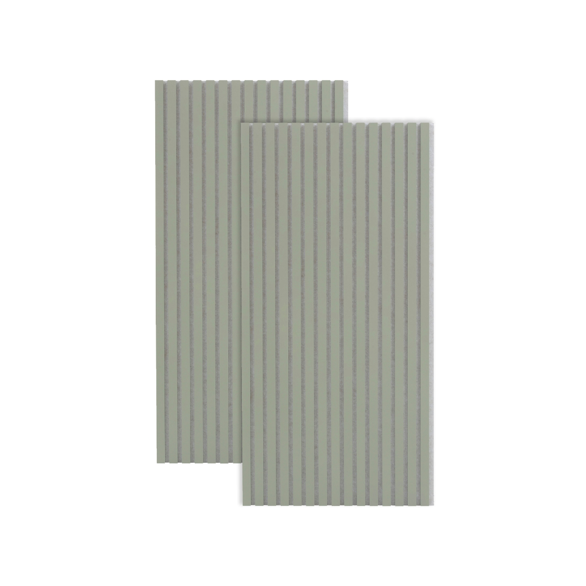 Set aus 2 dekorativen Kinderpaneelen "Colva" Grün, 120x60,5 cm Grün