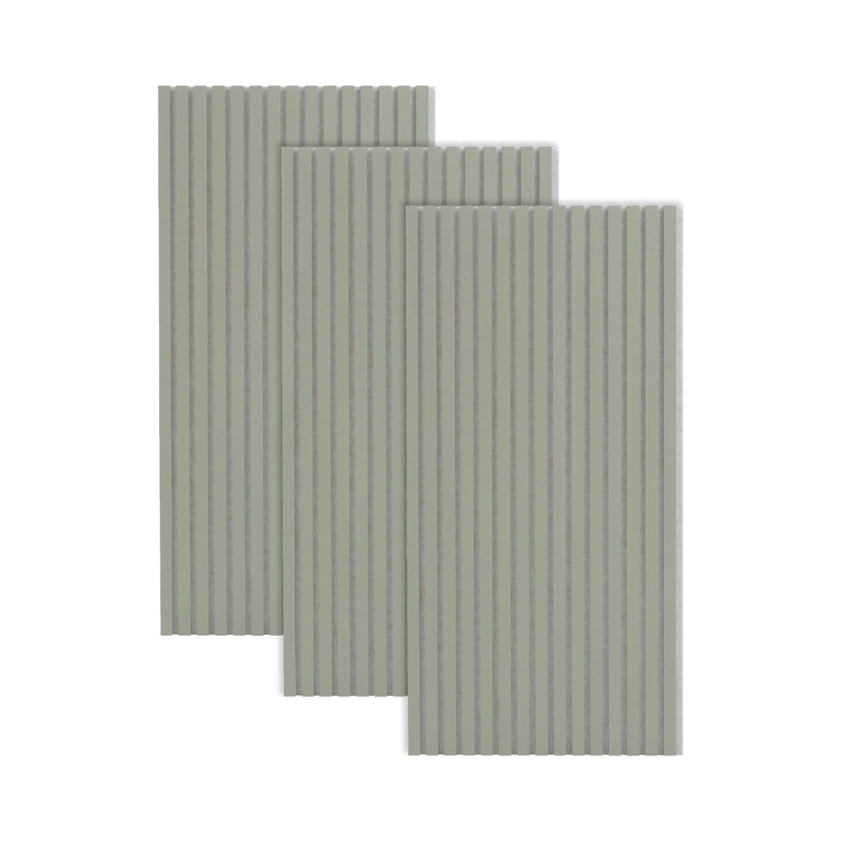 Set aus 3 dekorativen Kinderpaneelen "Colva" Grün, 120x60,5 cm Grün
