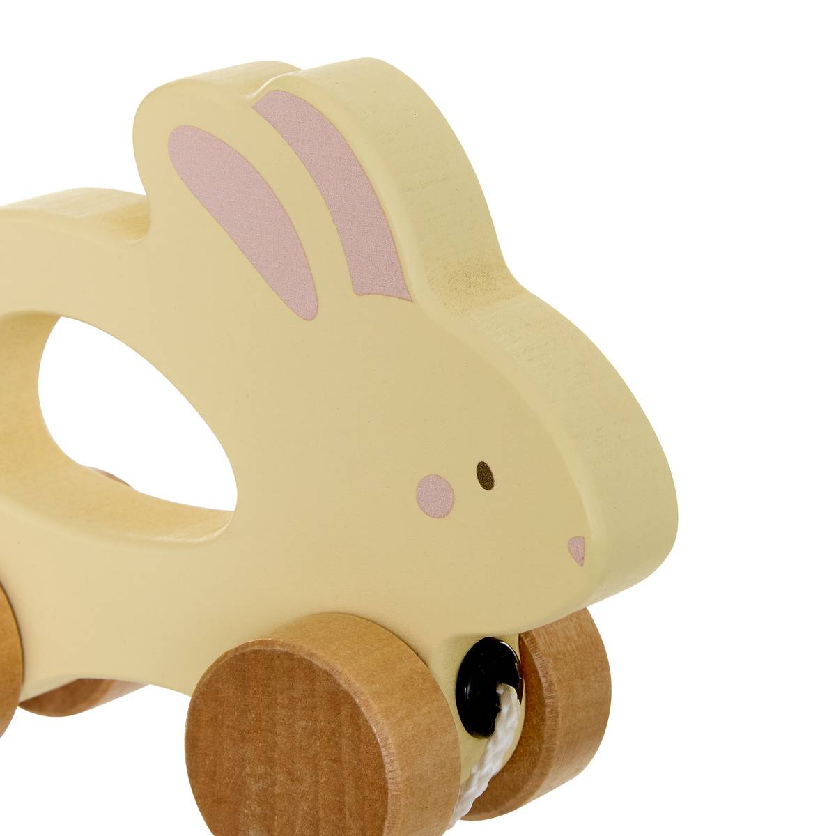 Kinder-Nachziehspielzeug aus Holz "Lino" 12,6x5,2 cm Braun
