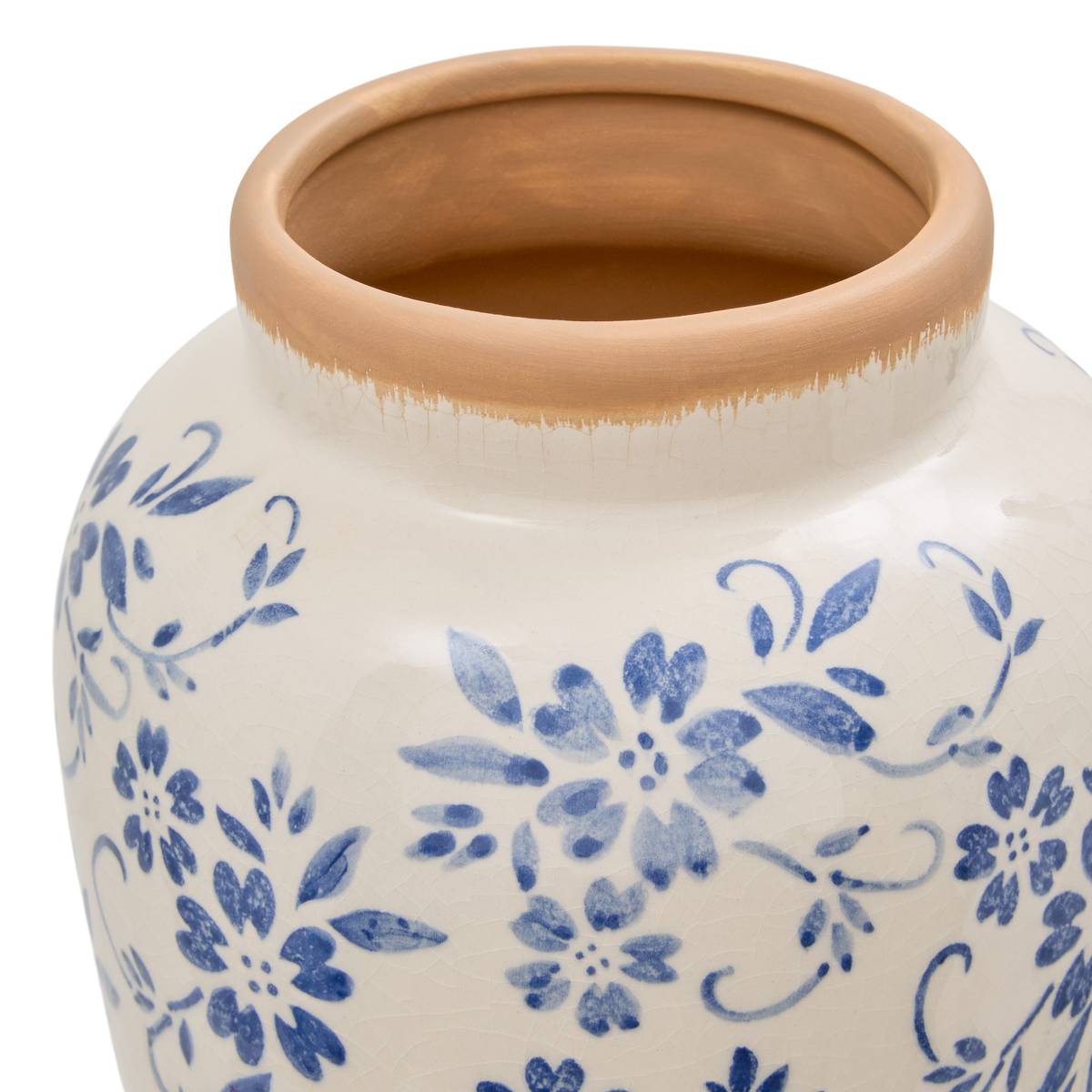 Vase "Japo" Dolomit, Hellblau, H.23,5 cm Hellblau