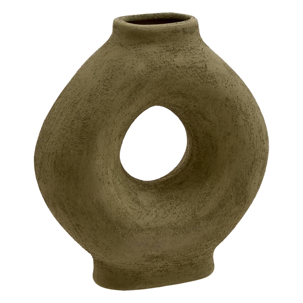 Vase "Brea" Dolomit, Grün, H.23,2 cm Grün