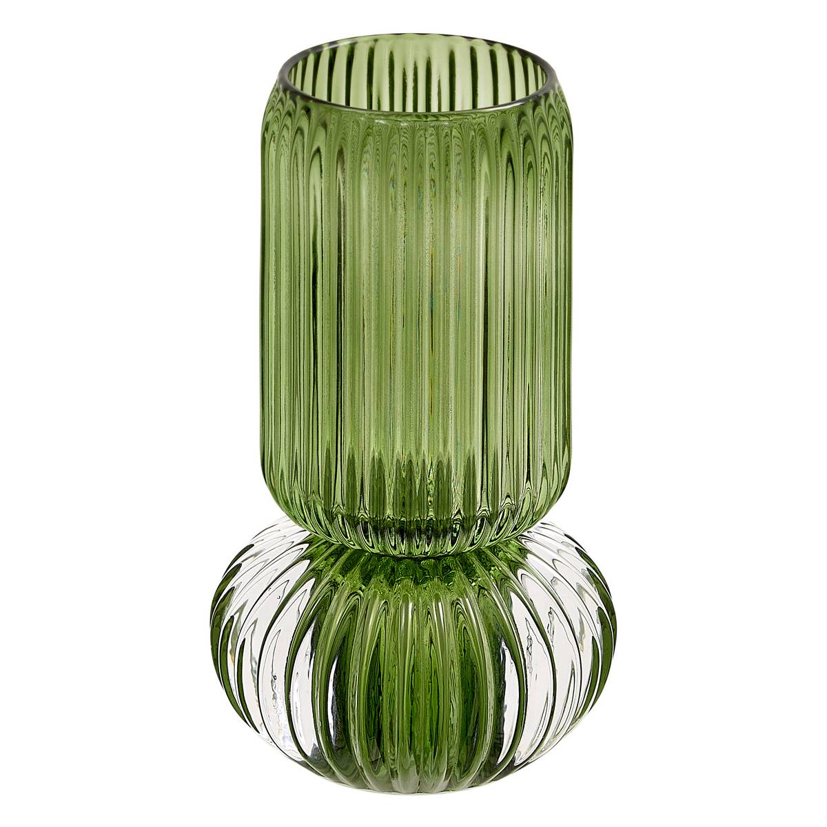 Vase "Loumi" Glas, H.19,2 cm Bernstein