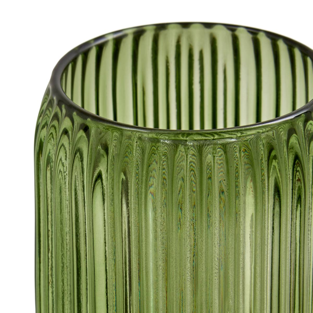 Vase "Loumi" Glas, H.19,2 cm Bernstein