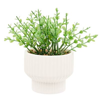 K&uuml;nstliche topfpflanze "nippo" h.17 cm