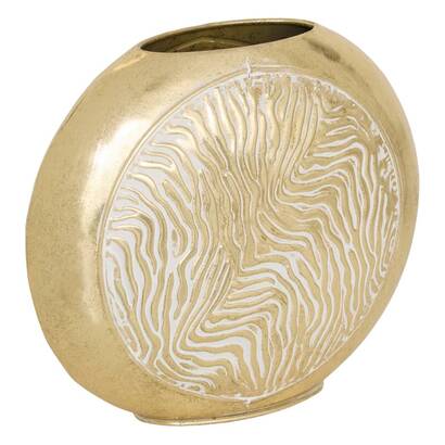 Vase "onara" stahl, goldfarben, h.31,5 cm