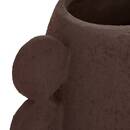 Vase "Nyero" Dolomit, H.28,5 cm Braun
