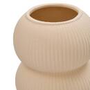 Vase "Lucia" Dolomit, Sand, H.16 cm Sand