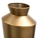 Vase "Barrel" Edelstahl, Goldfarben, H.40 cm Gold