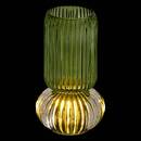 Vase "Loumi" Glas, H.19,2 cm Bernstein