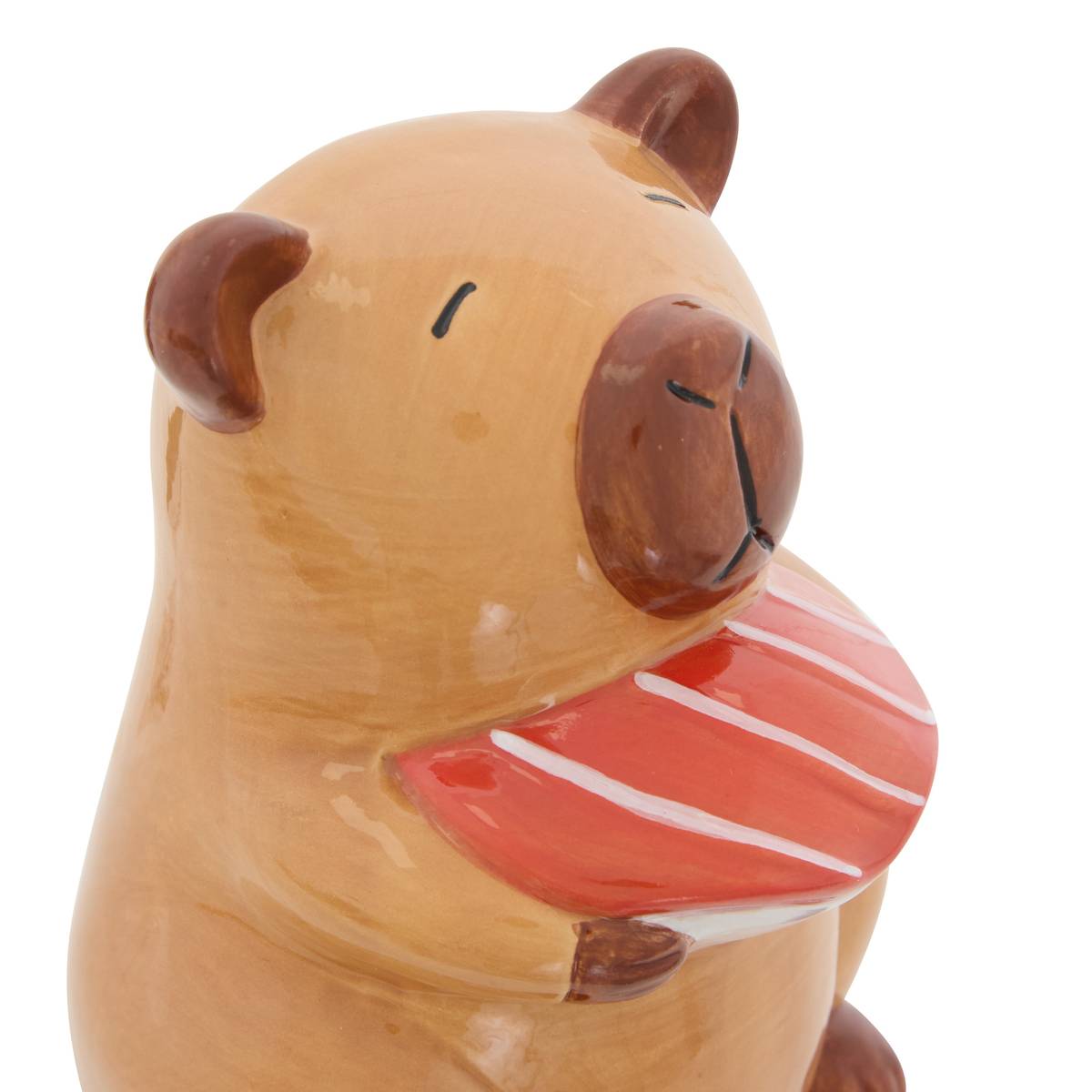 Kinder-Spardose "Capy" Braun, 12x12 cm Braun