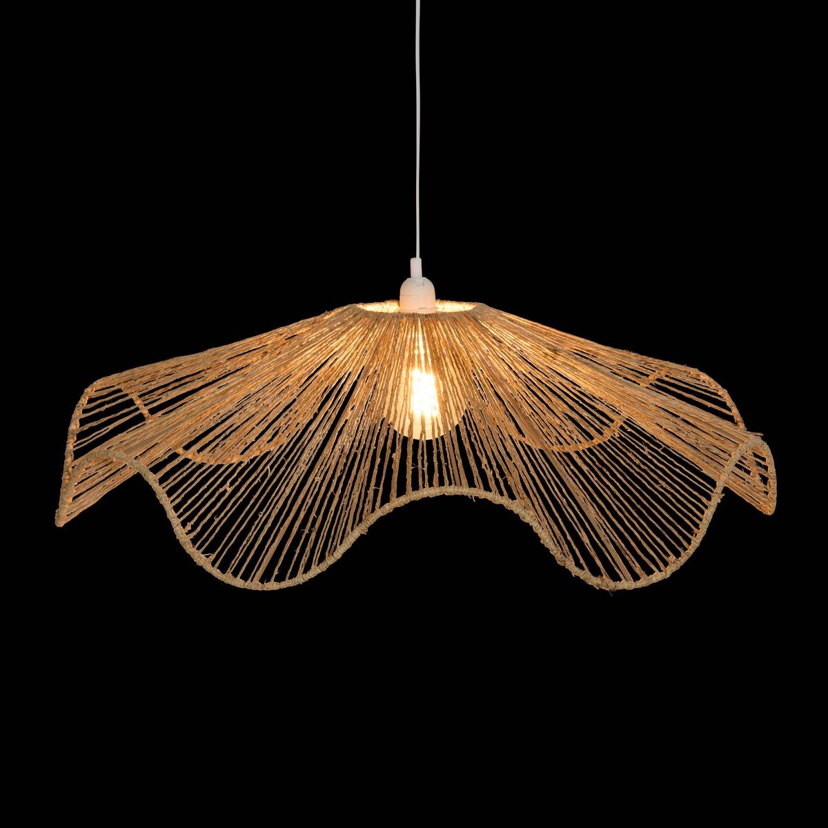 'Lampenschirm "Gino " D.78 cm, Beige Beige
