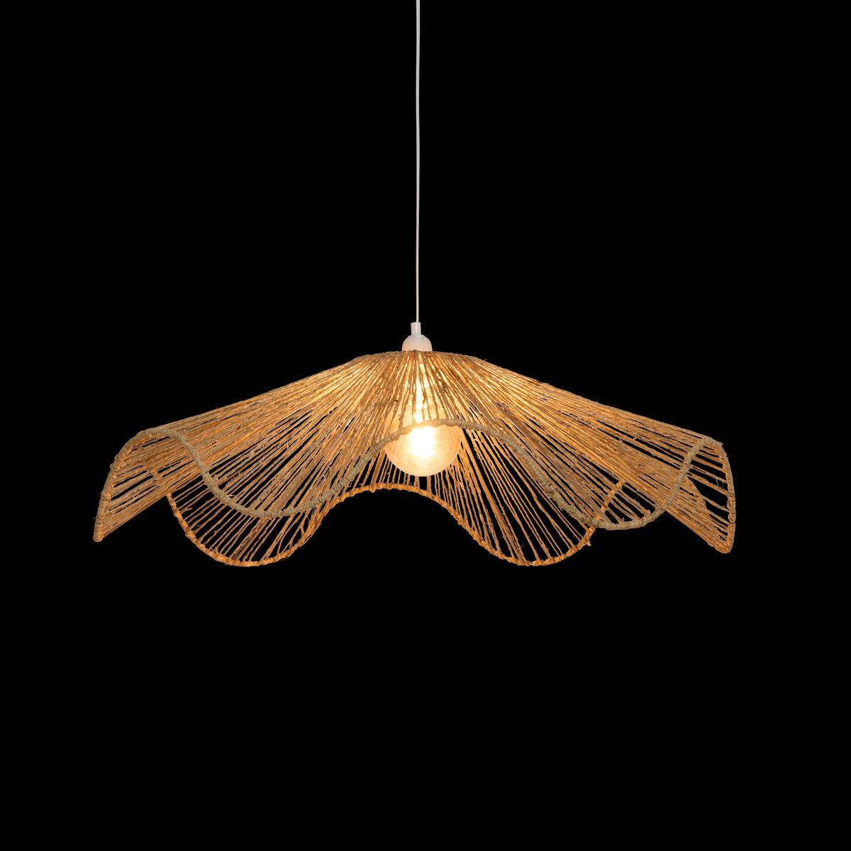 'Lampenschirm "Gino " D.78 cm, Beige Beige