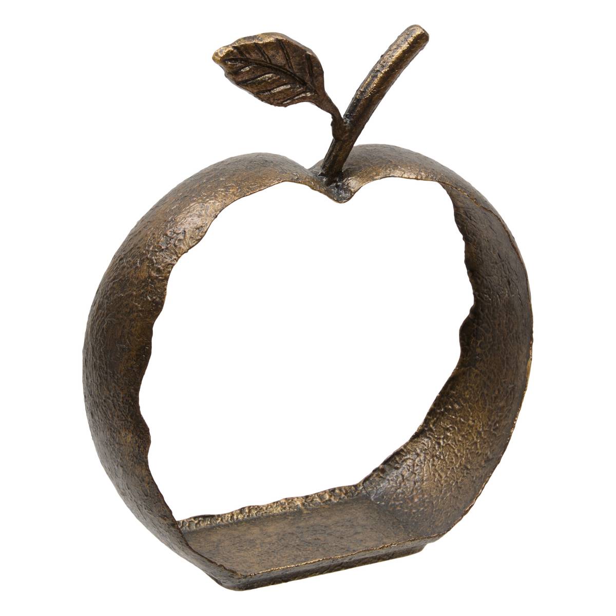 Fruit décoratif "Shilo" Stahl, H.25 cm Apfel