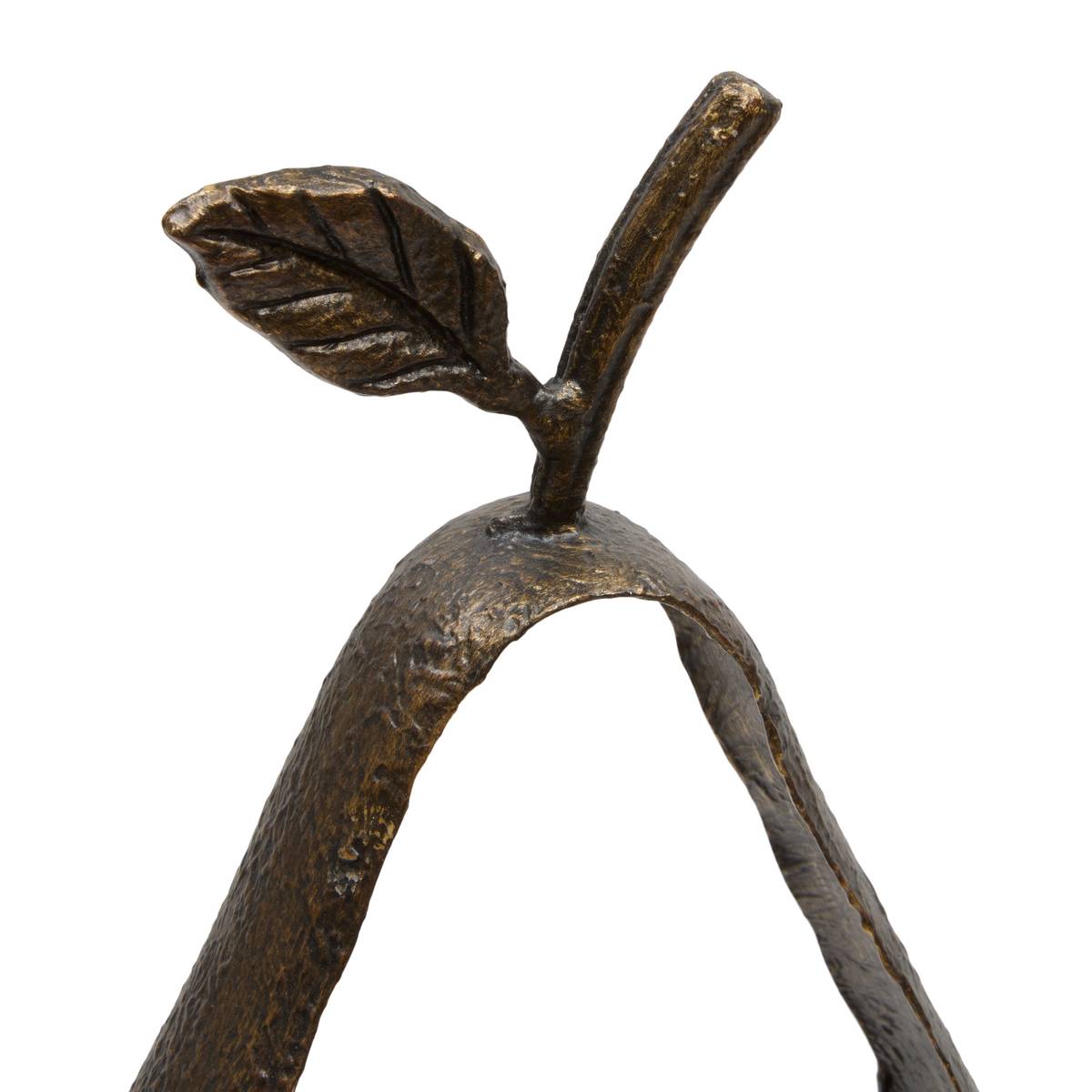 Fruit décoratif "Shilo" Stahl, H.25 cm Apfel