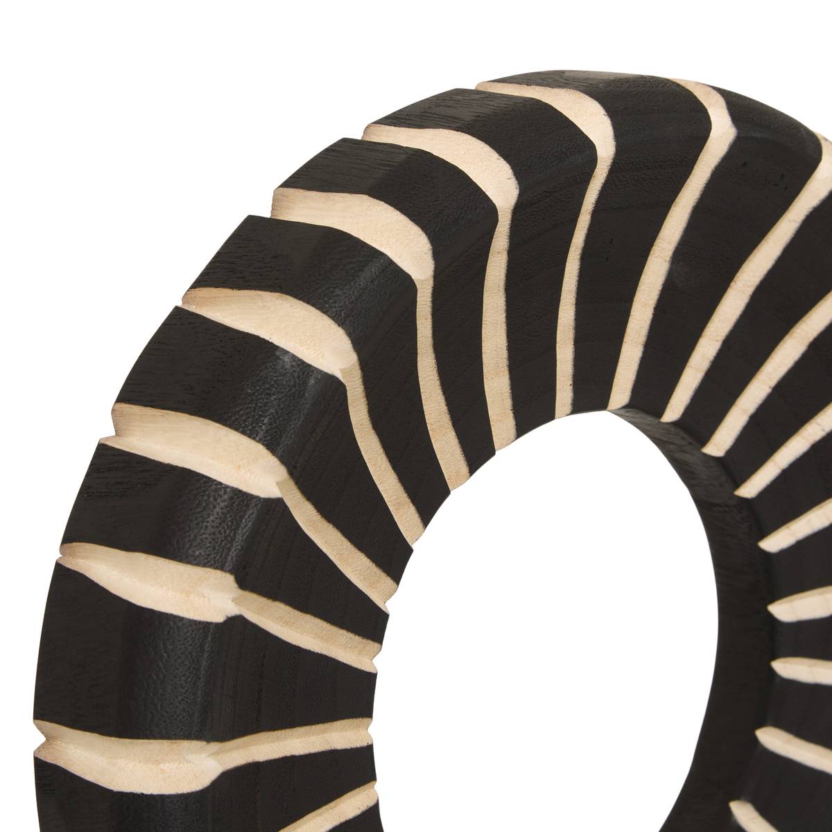 D&eacute;coration &agrave; poser "Nyero" Schwarz, H.47 cm Schwarz