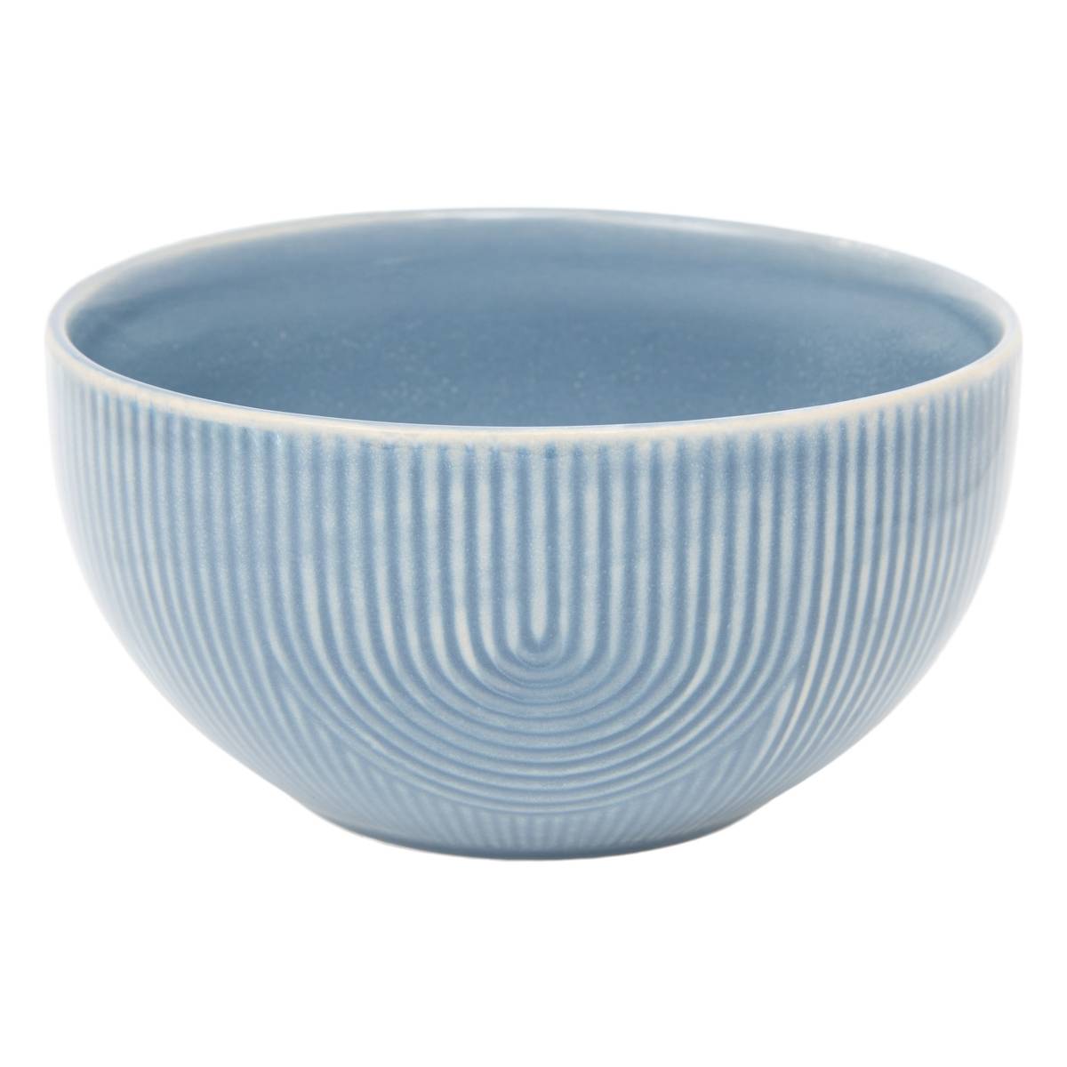 Schüssel "Lya" 600 ml, Steingut, Blau Blau