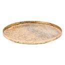 Tablett "Raquel" Stahl, Ø 48,5 cm Gold