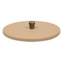 2er-Set runde Deko-Boxen "Bonie" Hevea, Beige, &Oslash; 14,8/19,5 cm Beige