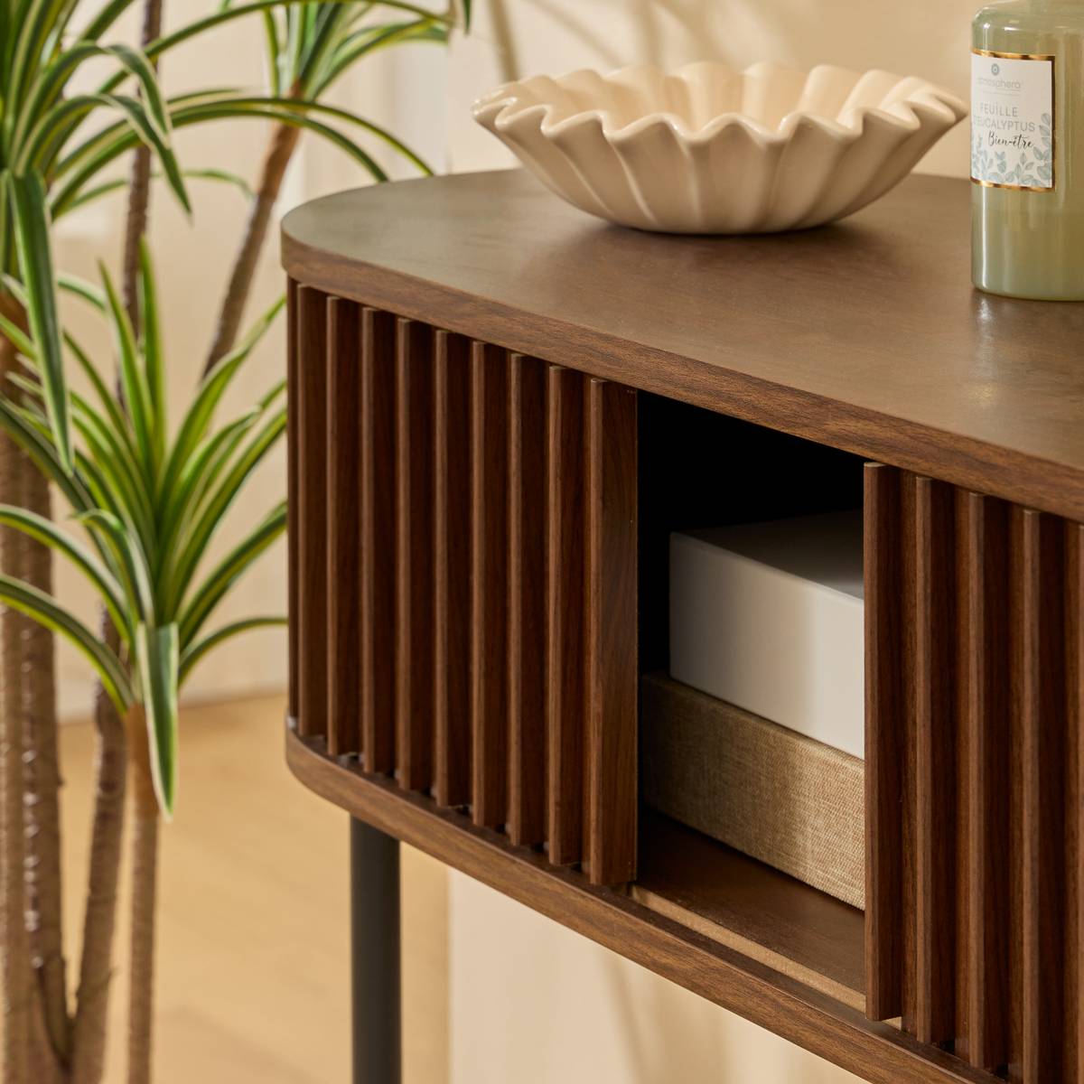 Konsole "Alcove" Braun, 100x30 cm Braun