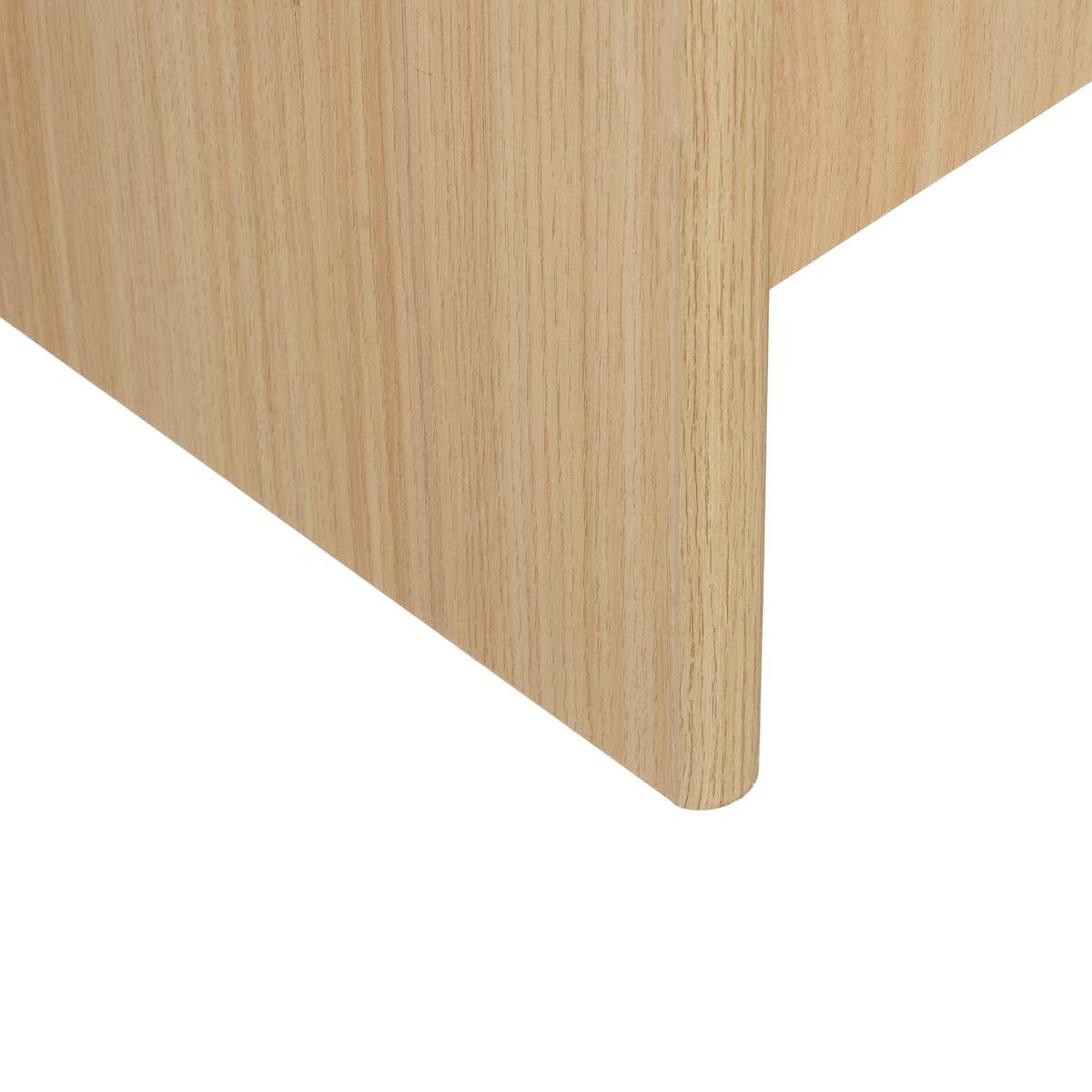 Rechteckiger TV-Schrank mit 4 T&uuml;ren und 2 Ebenen "John" Beige, 171x39,5 cm Beige