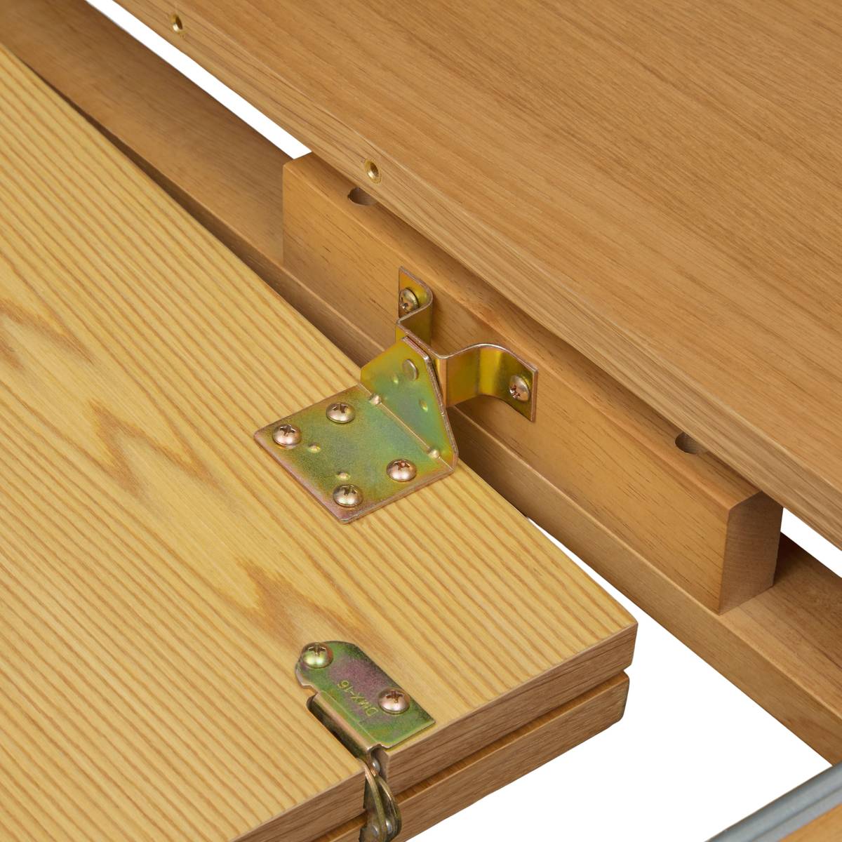Ausziehbarer Esstisch "Tilda" Hevea-Holz, 6 Plätze Beige