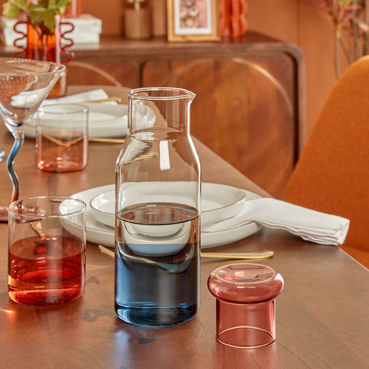 Karaffe "Homy" Glas, 860 ml Modell A