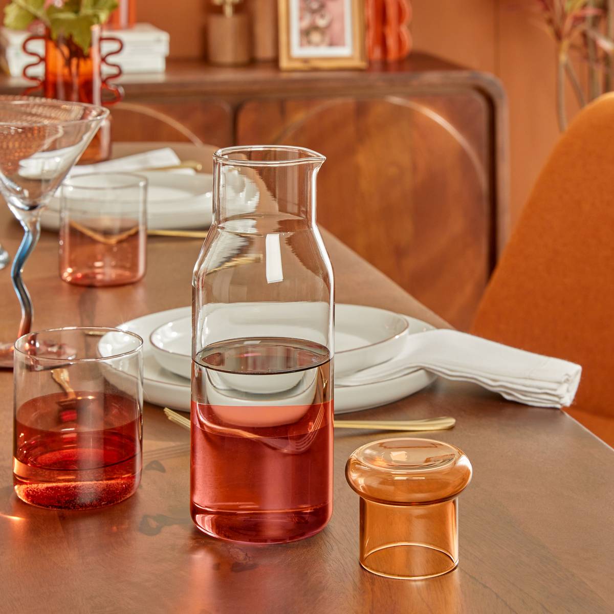 Karaffe "Homy" Glas, 860 ml Modell A