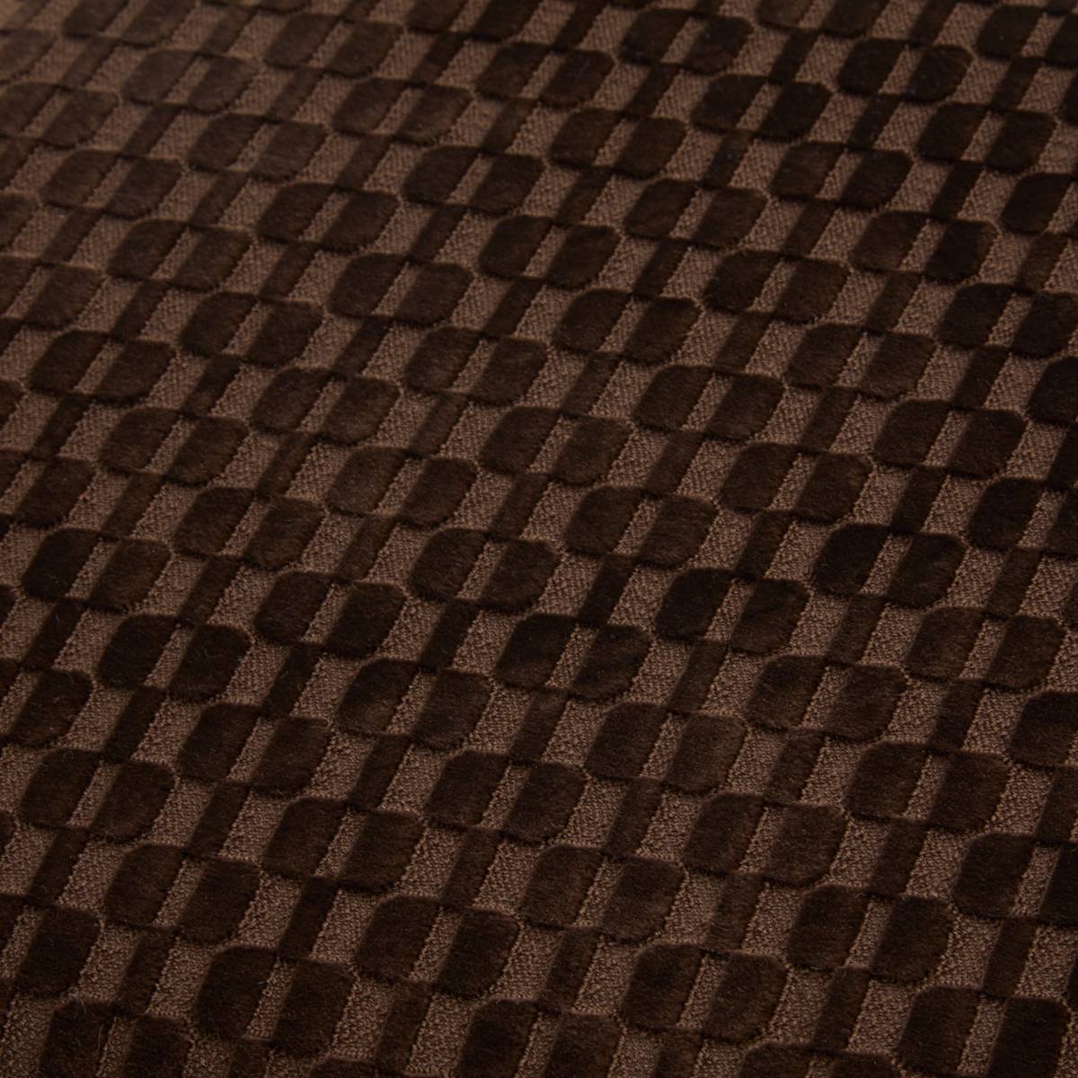 Sitzhocker "Selia" Tonka Braun, 35x35 cm Tonka-Braun