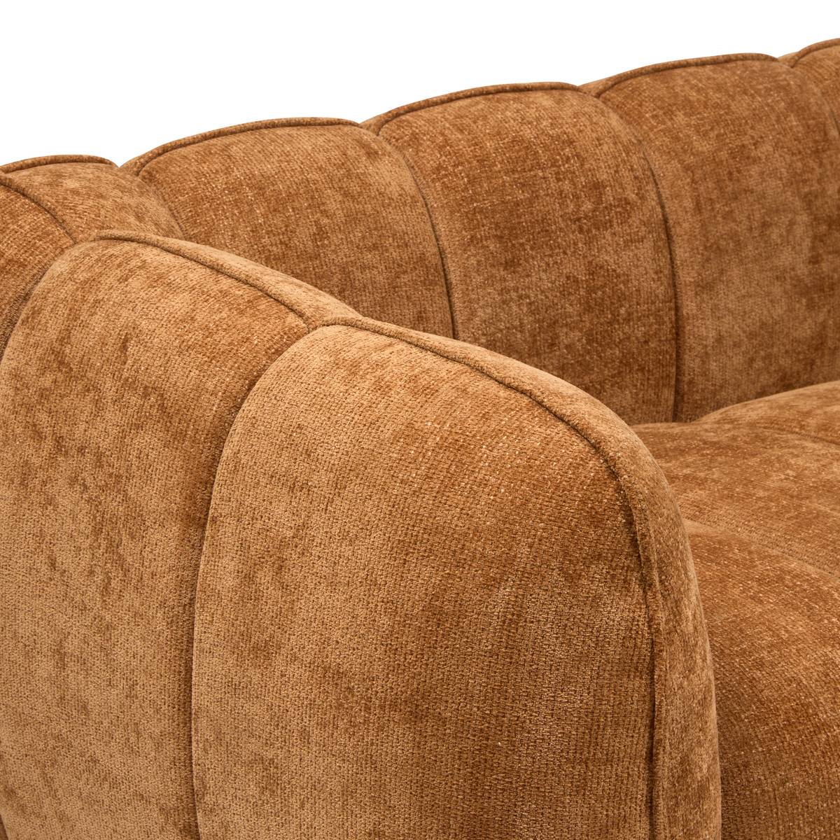 Sofa "Calyra" Ambre, 3-Sitzer Bernstein