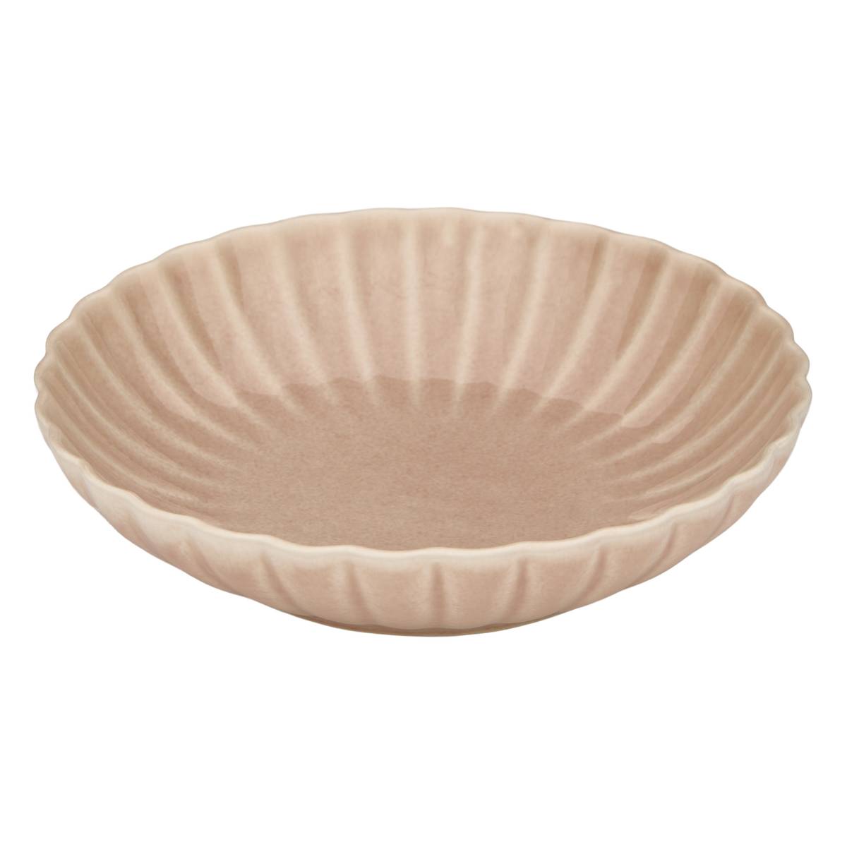 4er-Set tiefe Teller "Romy" Steingut, Ø 19,7 cm Rosa