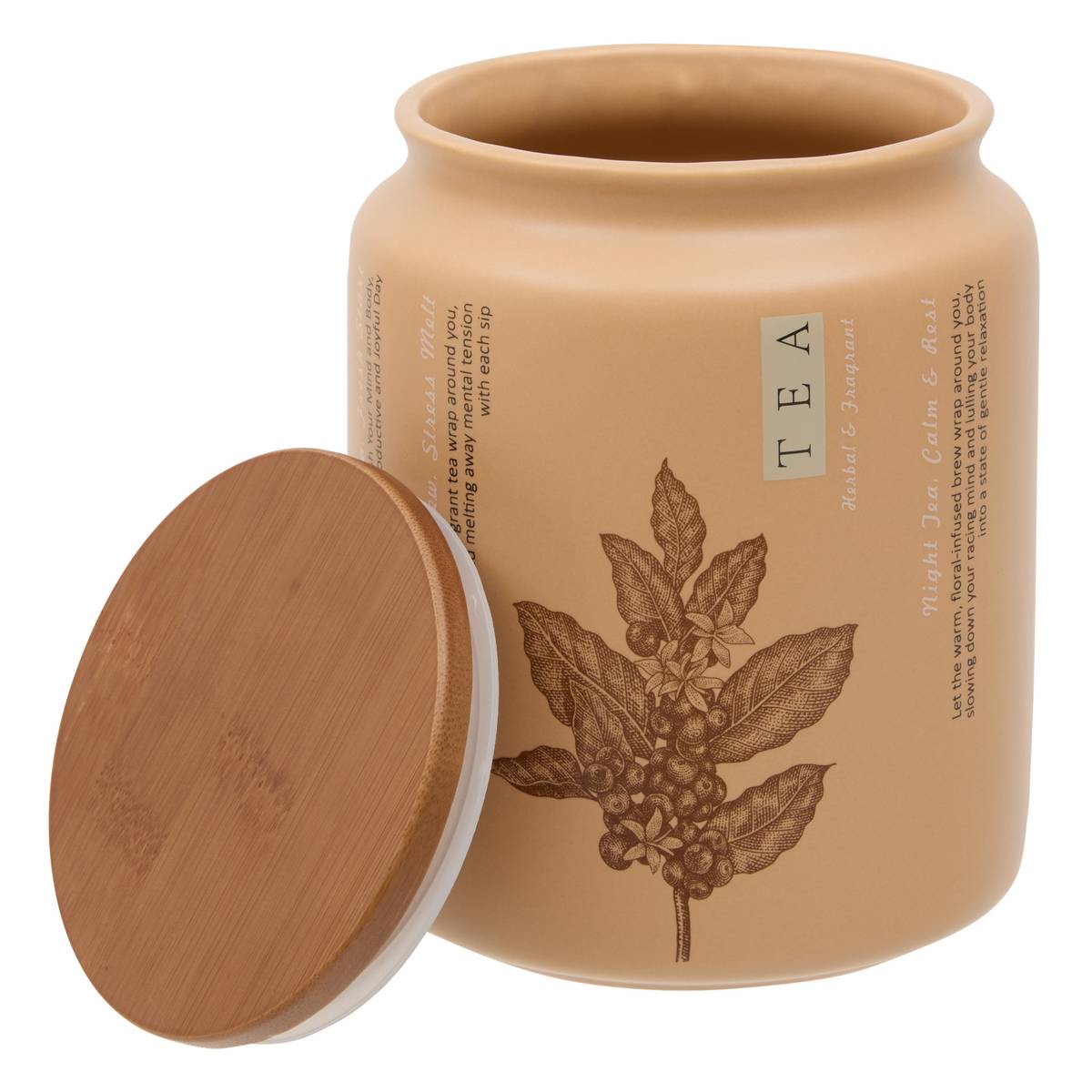 Vorratsglas "Wellness" Steingut , 100cl Modell A