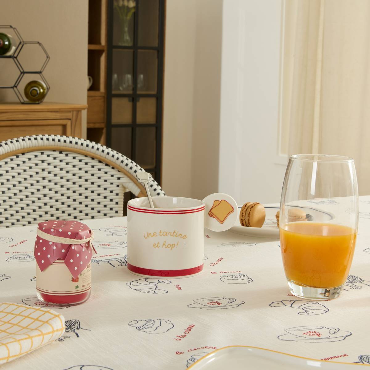 Becher "Fra" 340 ml, Porzellan Blau