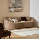 Sofa "Ostuni" 3-Sitzer, Kiefer, Moccha Moccha