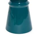 Beistelltisch "Jaya" Stahl, Petrolblau, D.38 cm Petrolblau