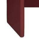 Ovale Konsole "Douglas" Granatrot, 100x40 cm Granatrot