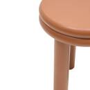 Beistelltisch "Plump" Kiefer, Orangeade, D.40 cm Orangeade