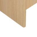 Rechteckiger TV-Schrank mit 4 T&uuml;ren und 2 Ebenen "John" Beige, 171x39,5 cm Beige