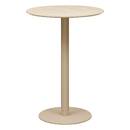 Bartisch "Voluto" Beige, Ø 70 cm Beige