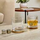 Whisky-Aperitif-Set "Jules" 270 ml, Kristallklar, Transparent Durchsichtig