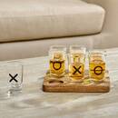 Tic-Tac-Toe "Jules" 10 St&uuml;ck, Glas, Transparent Durchsichtig