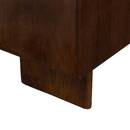 Rechteckiges Sideboard 2 T&uuml;ren 1 Fachboden "Nyero" Mango, Braun, 80x100 cm Braun