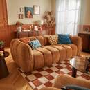 Sofa "Calyra" Ambre, 3-Sitzer Bernstein
