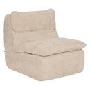 Sessel "Luvia" Elfenbein, H.79 cm Ivoire