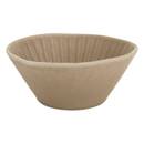 Set mit 6 Sch&auml;lchen "Nyero" Steingut, &Oslash;14 cm Beige