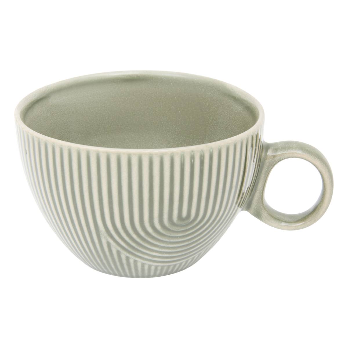 Schüssel "Lya" 460 ml, Steingut, Grün Grün