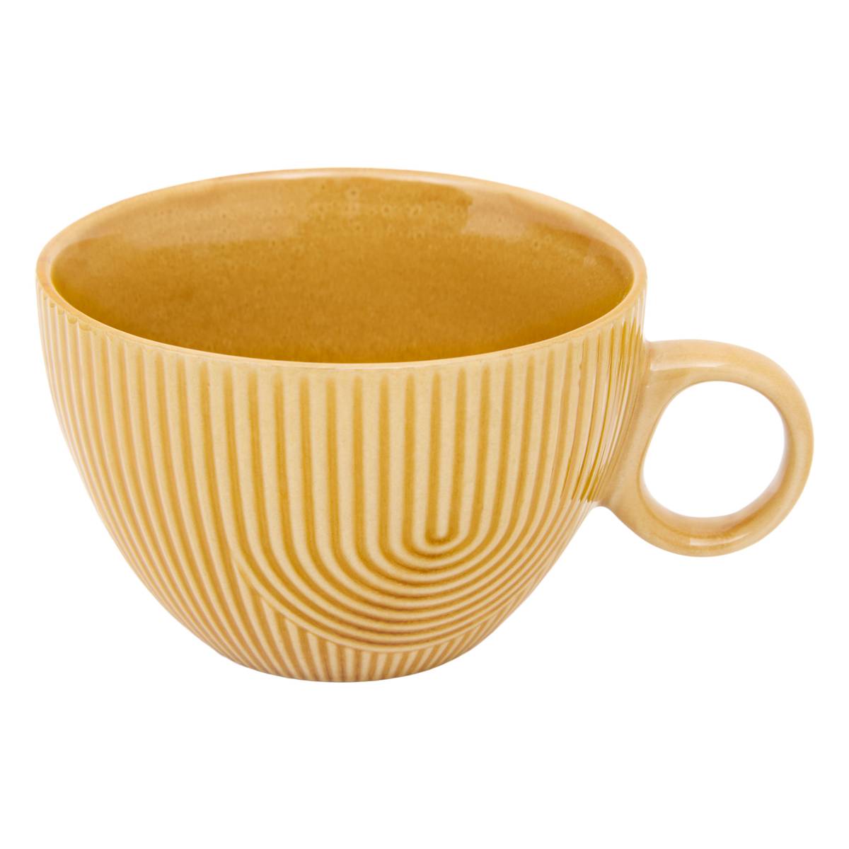 Schüssel "Lya" 460 ml, Steingut, Ocker Ocker