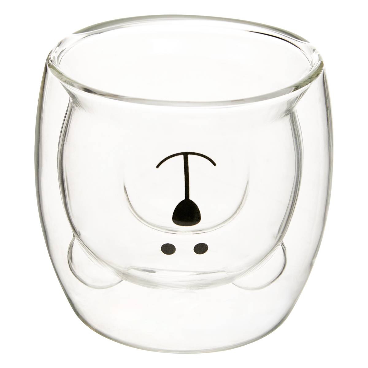 Becher-Set "Nature" 250 ml, Glas, Transparent Durchsichtig