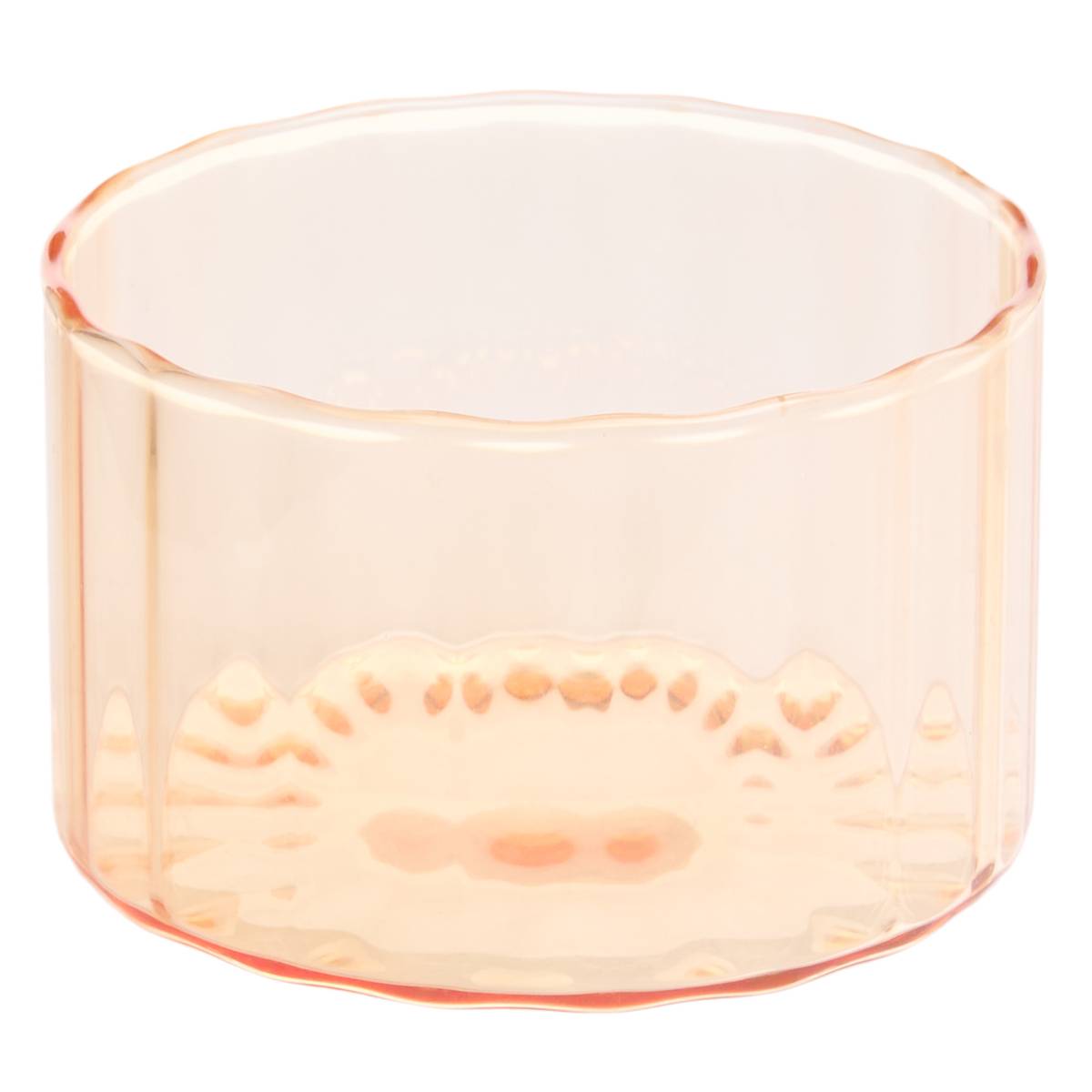 Aperitif-Service "Homy" Borosilikatglas, 4 St&uuml;ck Rosa